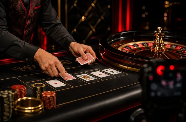 Live dealer tables at Joka Casino